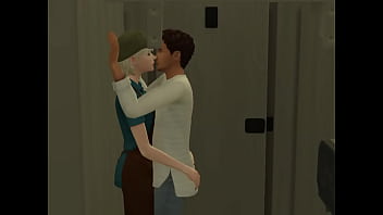 Preview 1 of Guide Swinging - Married man cheating on his wife with a teen coffee shop attendant in a public restroom