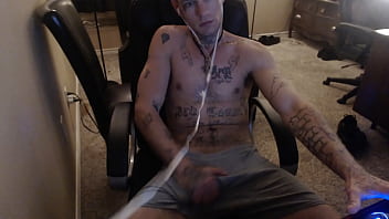 Preview 2 of Komsuya Verdi - nice cumshot from big dick youngster