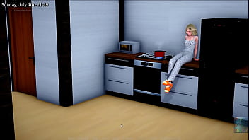 Preview 3 of Sexy Solo Anal Finger - Stormside- BadNight v0.23.1.4. Eng. part 9.