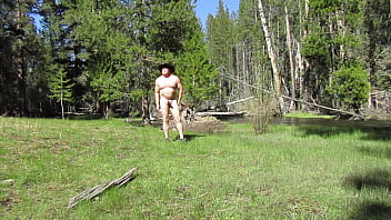 Preview 2 of Pusty Pussy - Naked at the creek.