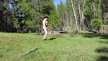 Preview 1 of Pusty Pussy - Naked at the creek.