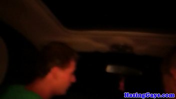 Preview 1 of Kiara Mia Belly - Hetero twink banged at hazing