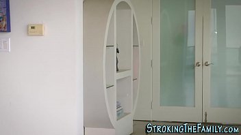 Preview 1 of Xnxxx Mom San Video - Teen tribs with stepmom
