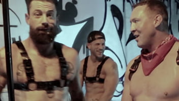 Preview 1 of Zooro - Roman Todd,  Alpha Wolfe,  and Pierce Paris [Fort Troff behind the scenes 4]