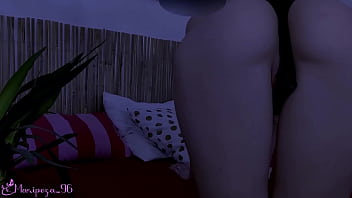 Preview 1 of Video Mela - Mi vecino me coge bien rico y termina en mis nalgas