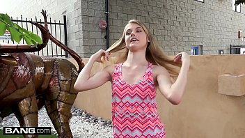 Preview 1 of 7 Ear Garl One Taem Bf - Petite teen Hannah Hays cheats on bf in public
