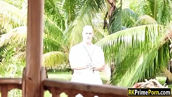 Preview 1 of Two Girl Sex Sunny Leone - Teen Quinn Wilde swallows warm cumload