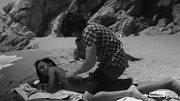 Preview 2 of Nude Hd Milf Vids - VIP SEX VAULT -Portuguese babe Noe Milk in beach seduction and sex tutorial