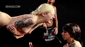 Preview 4 of Mating Teens - Sick challenge,  the girls get whipped!