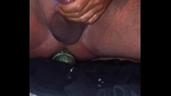 Preview 4 of Femly Afear - Cum on cucumber