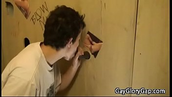 Preview 1 of Daniels Birching - Gay Interracial Handjob Session And Cock Black Suck Video 16