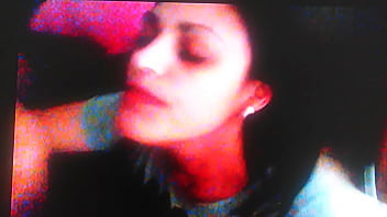 Preview 2 of Petite Teen Webcam Masturbation - latina wife taking a big dick facial