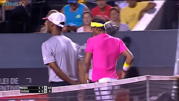 Preview 2 of Grandpa Condom Off - Rafael Nadal Changes Shorts on Court
