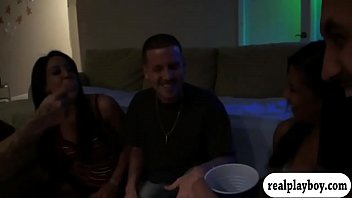 Preview 1 of Out Doctor - Two babes foursome sex with nasty men