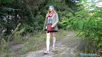 Preview 1 of Julianna Vega Fuck Ass - Public Agent Lost dog leads to hot outdoors sex