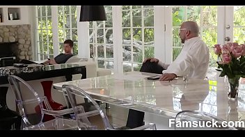 Preview 1 of Brather And Sister Xxxse - Big Tit StepAunt Helps Me Cum