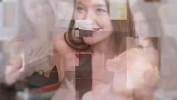 Preview 1 of Irina Bruni Dp Dap - 18 Year Old Teen Rims A Lucky Guy