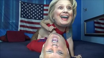 Preview 2 of Bbw Joker - Trump VS Clinton