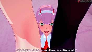 Preview 4 of Xxxpornvidio - Zero Two having sex | 1 | DARLING in the FRANXX | Full &amp_ POV on Sheer &amp_ PTRN: Fantasyking3
