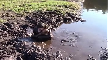 Preview 3 of Babyager Videos - Mud Lovers Leila Hazlett Trailer