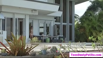 Preview 1 of Tarzan Fucking Gril - Titty Porn - Poolside Breast Stroke with Annika Eve videoclip-01
