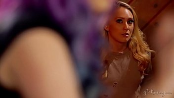 Preview 2 of Pakistani Pooran Videos - Step sisters sharing Cinderella - AJ Applegate,  Georgia Jones and Katrina Jade