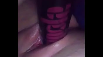 Preview 4 of Flacas Culonas - British Chav Baseball Bat Pussy Insertion