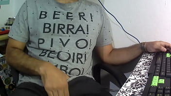 Preview 1 of Indian Hot Sax Romantic - getting hard hide in the office time,  I almost got caught with my dick in my hand
