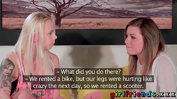 Preview 1 of New Defloration Virgin - Girlfriends Playful lesbian sweethearts pussy exploring adventure