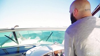Preview 1 of Jav What A Perv - CHICAS LOCA - #Gina Snake - Busty Spanish Tattooed MILF Pussy Pounded On Boat