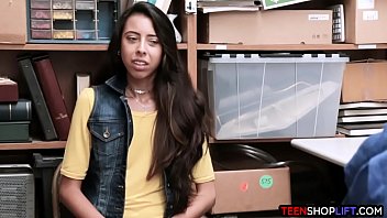 Preview 1 of Mom Close Sex - Skinny teen stealer busted by a corrupted LP officer