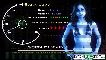 Preview 1 of Babes Bg Linda Sweet - Porn Goes Pro - Teen Sara Luvv is punished by a big dick,  big booty