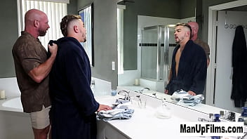 Preview 2 of Www X Bedios Hd - My Girlfriend Drives me Gay! Ray Boogie &amp_ Killion Knox for ManUpFilms