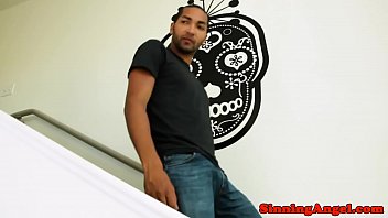 Preview 1 of Bbc Fuckin Yellow Bone - Glamcore petite teen fucked interracially