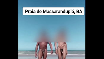 Preview 4 of Dehati Chudai Vidio - Banho gostoso de mar depois da foda nas dunas