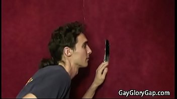 Preview 2 of Foot Fucking Couple - Gloryholes and Handjobs - Gay Nasty Dick Suck 13