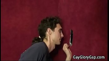 Preview 3 of Foot Fucking Couple - Gloryholes and Handjobs - Gay Nasty Dick Suck 13