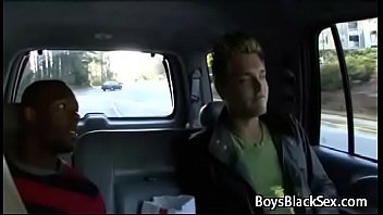 Preview 3 of Brazilian Anal Hd - Blacks On Boys - Gay Hardcore Interracial Porno 13