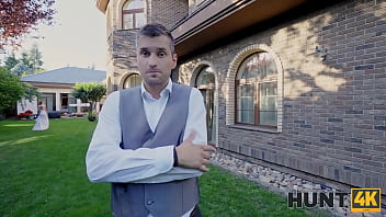 Preview 2 of Adjamjtwtajmj Mtj Wm - HUNT4K. Work Hard for His Cum