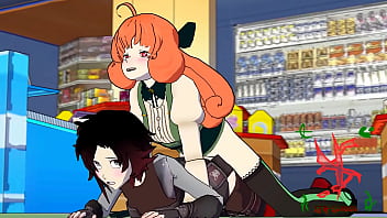Preview 4 of Redhead Mom Fucked Outside - sfmslayer futa fucking woman in store public