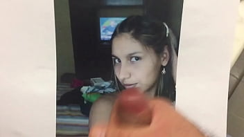 Preview 1 of Sleep Shavings - Cum Tribute para Claudia Acosta