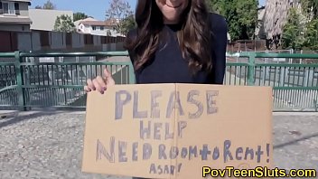 Preview 1 of Chinese Blackeye - Sexy teen rides for room rent pov