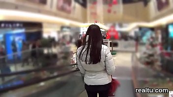 Preview 4 of Arab Dipaksa - Enchanting czech chick was seduced in the mall and penetrated in pov