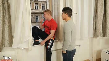 Preview 1 of Hot Scey - Badpuppy&#039_s Boris bangs Bastian&#039_s hot ass