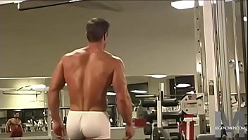 Preview 3 of Sex Cute Mom - Matt Bomer Look Alike Jackoff In the Gym