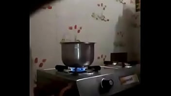 Preview 1 of Father Teach Daughter Sex - raji making tea for sex partner