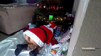 Preview 1 of Pujabi Girl - All son wants for Christmas is Mrs. Claus HD. BJ, Tit fuck, POV fucking, doggy styl