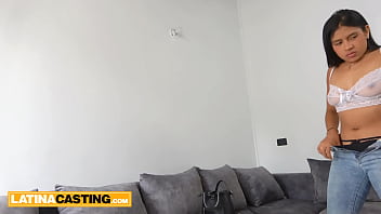 Preview 3 of Sunny Lion Full Hd - Amateur Colombian teen dick riding cowgirl and reverse at casting