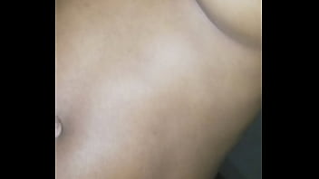 Preview 3 of Norway Amateur Moi - White cock fucks black pregnant wife,  new Year slow fuck