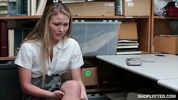 Preview 1 of Xxx Emaj - Shoplifting Teen Is Helpless